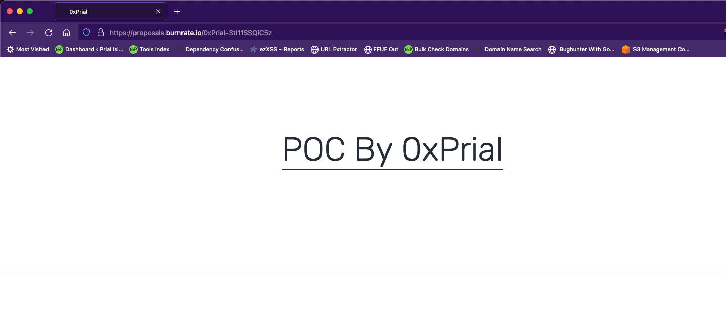 PoC burnrate.io