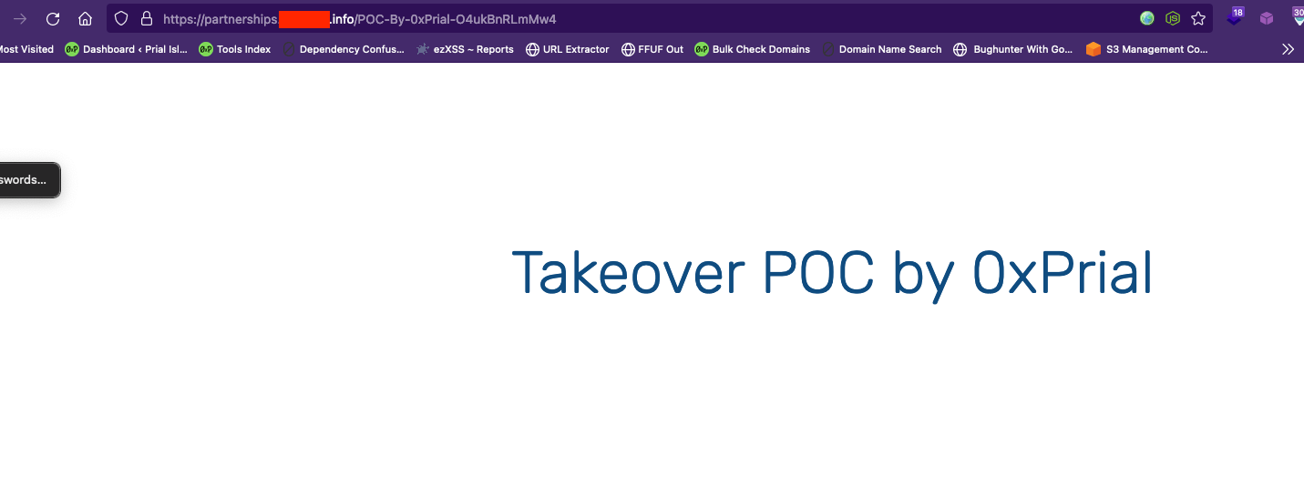 Takeover PoC 2